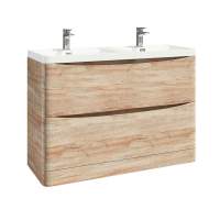 Bella 1200 Floor Cabinet in Driftwood - Scudo