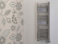 Eastbrook Biava 1118 x 600 Chrome Towel Radiator