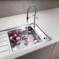 Blancoculina - S Stainless Steel Kitchen Tap - 517598