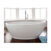 Varese S Freestanding Bath 1700 x 800mm - Abacus