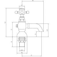 Francis Pegler Sequel Long Nose Sequel Basin Pillar Taps