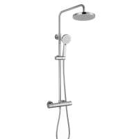 Barca Cool Touch Bar Valve Twin Head Shower Set