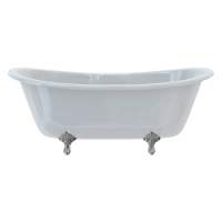 Burlington Bateau - Traditional Double Ended Freestanding Bath - 1640mm