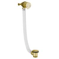 Bath Filler and Overflow Brushed Brass