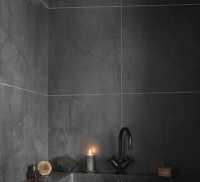 Black Velvet Satin Wall & Water Tile Panels by BerryAlloc