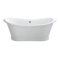 Burlington Admiral - Traditional Freestanding Soaking Tub - 1640mm