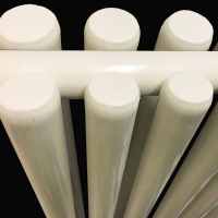 Tornado Double Sided 456 x 656mm Designer Radiator White - DQ Heating