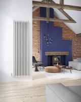 Redroom Azor Chrome Designer Towel Radiator, 1200 x 500mm by Barwick