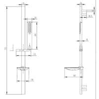 Easy Fit Universal Replacement Hand Shower Bracket