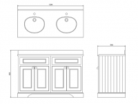 Burlington_130cm_Vanity_Unit_with_Four_Doors_and_Worktop_Specification.png