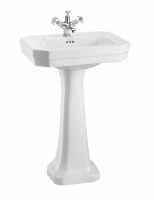 Burlington Victorian 56cm Basin & Pedestal