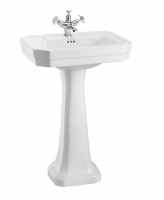 Burlington Victorian 56cm Basin & Regal Pedestal