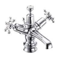 Vema Lys Chrome Deck Mounted Bath Shower Mixer (DITB2140)