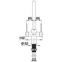 Blanco Catris S Chrome Kitchen Tap - 521476