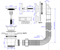 McAlpine SD10 Tubular Swivel 'S' Trap 1 1/2" 38mm 