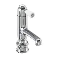 Burlington Claremont Traditional Monobloc Basin Tap Inc Click Waste