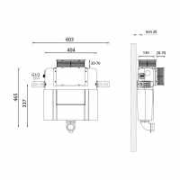 Abacus Easi-Plan Concealed Cistern - Mechanical Flush