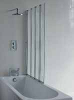 Four Fold Bath Screen - 1450 x 886mm - Cleargreen