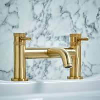 Core Tall Mono Basin Mixer Brushed Brass