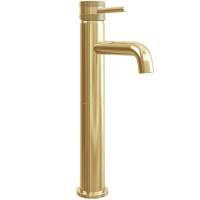 Core Tall Mono Basin Mixer Brushed Brass