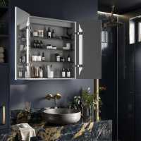 HiB Stratus 60 LED Bathroom Mirror Cabinet - 46900