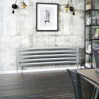 DQ Drifter 1800 x 325 Vertical Radiator White Aluminium Matt