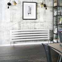 DQ Drifter 1500 x 325 Vertical Radiator White