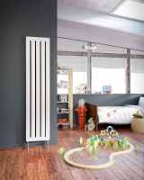 DQ Ruvo 1800 x 315 Matt Anthracite Aluminium Vertical Radiator