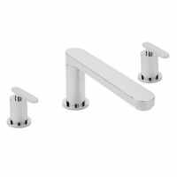 Sagittarius Eclipse 3 Hole Bath Filler Tap