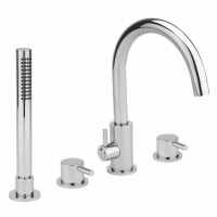 Sagittarius Ergo 4 Hole Bath Filler Tap