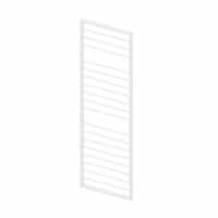 Abacus Metro Bathroom Towel Rail - 1655 x 500mm - Matt White