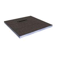 Abacus Wetroom Level Access Linear End Waste Tileable Tray Kit 900 x 900mm 