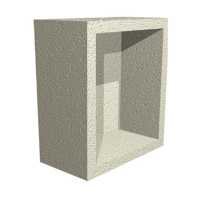 Tileable Recessed Niche Waterproof Storage Unit 35 x 24 x18cm - EMSU-05-0015