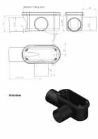 Abacus Whole of Room Level Access Wet Room Kit Linear Waste