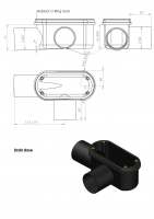 Abacus Elements Level Access Linear Waste Wetroom 1400 x 900 x 30mm