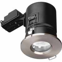 EnLite IP65 Fire Rated LED Downlight - Satin Nickel