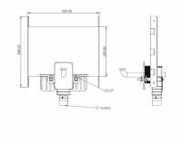 Pure Cloakroom Wash Basin 400mm