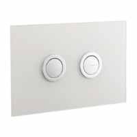 Abacus Lustrolite WC Press Panel - Arctic