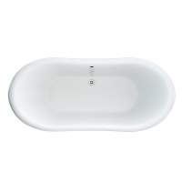 Boat Double-Skinned Freestanding Bath - 1700 x 750 - White or Bespoke Colour - BC Designs