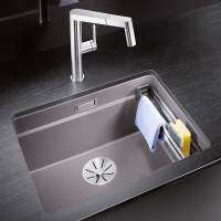 Blanco Etagon 700 U Kitchen Sink - Rock Grey