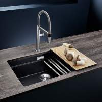 Blanco Etagon 700 U Kitchen Sink - Rock Grey