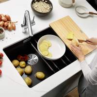 Skara Lever Contract - Mono Kitchen Sink Tap - Highlife