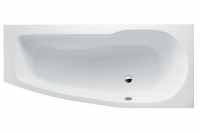 Burlington Hampton - Traditional Freestanding Shower Bath - 1700mm - Left Hand