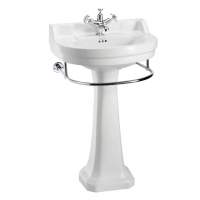 Burlington Victorian 61cm Basin & Pedestal