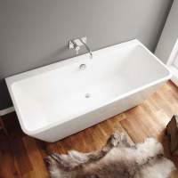 The White Space Como Freestanding Bath 1500 x 750mm 