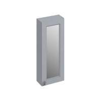 Burlington 30cm Grey Single Door Mirror Cabinet