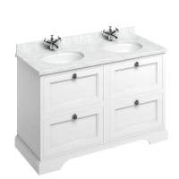 Classic 500mm Ivory Bathroom Vanity Unit With Basin - Origins By Utopia