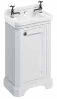 Burlington 51cm Cloakroom Vanity Unit - Matt White