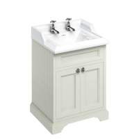 Classic 600mm Ivory Bathroom Vanity Unit With Basin - Origins By Utopia