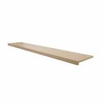 Beige Bathroom Shelf - 1800 x 320mm - Abacus